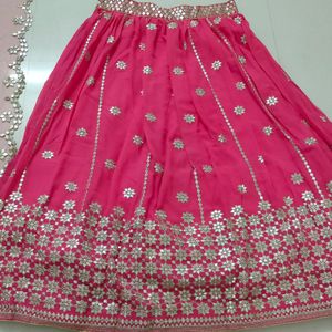 Embroidery Lehenga Choli Dupatta