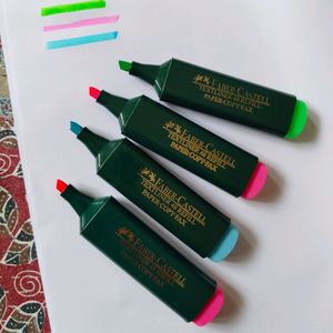 Unused Faber Castell Highlighters