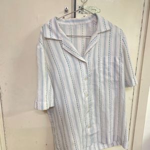 Loose Fit Casual Shirt For Women