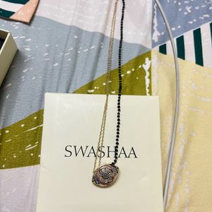 Swasha Gold Plated Mangalsutra With Box