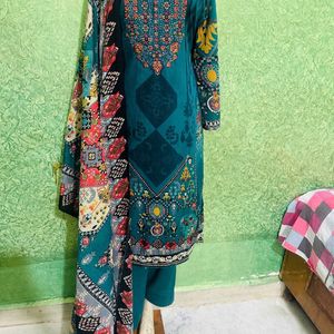 3 Pece Pakistani Cottont Suit