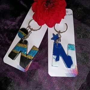 Resin Art Keychains