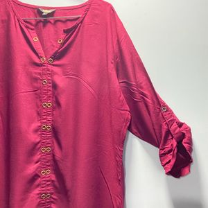 New maroon top for women