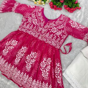 Summer Type Kurti Plazo Set