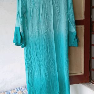 Blue Colour Kurti Lsize