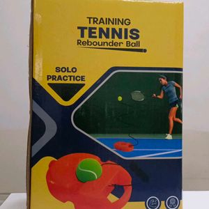 Training Tennis Rebounder Ball , Solo Practice