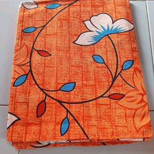 Combo Of 2 Bedsheet & Cotton Saree