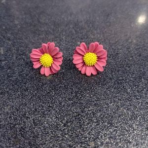 Flower Studs For Everyday Wear