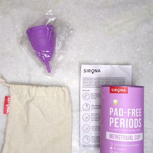 Sirona Hygiene Reusable Menstrual Cup for Women