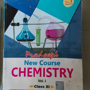 Pradeeps' Chemistry Vol 1 And 2 Class XI