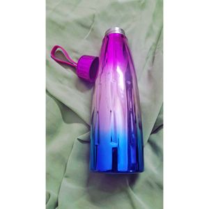 Pink Blue Gradient Stainless Steel Waterbottle