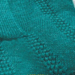 Green Blue Pure Woolen Sweater