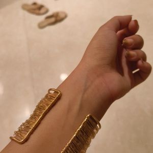 Golden Cuff Bracelet