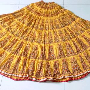 Full Circular Printed Skirt