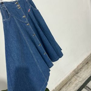 Vintage Denim Skirt