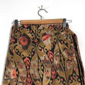 Multi Colour Printed Wrap Around Skirt (Women’s)