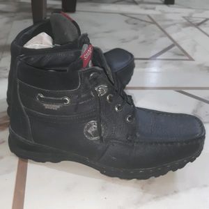 Unused Men Black Boots