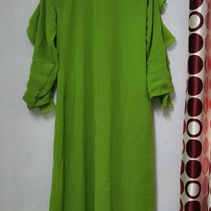 Parrot Green Frock