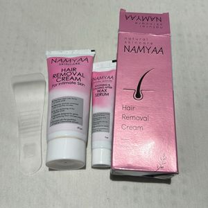 Namyaa Hair Removal Cream Wth Free After Wax Serum