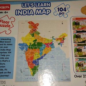 Let's Learn Indian Map Puzzle