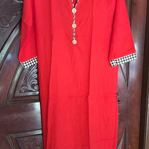 Red Kurta