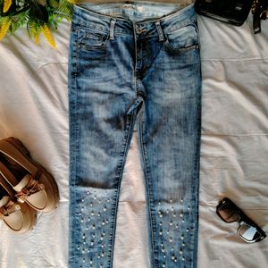 Denim Pearl Pant