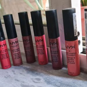 Set Of Nyx Soft Matte Lip Cream