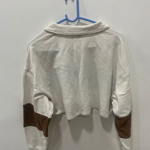 H&M Cropped Sweatshirt