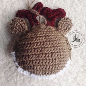 Crochet Rudolph Ornament