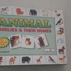 Animals And Their Homes Puzzle