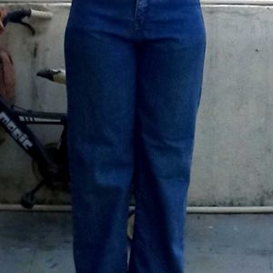 Blue Straight Fit Jeans