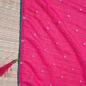 Pink Beautiful Saree