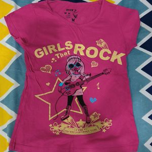 Girls Pink Tshirt