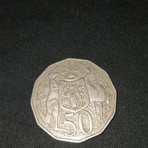 Australia 50 Cents Rare