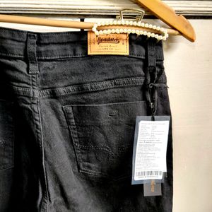 Roadster Mid Rise Skinny Fit Black Jeans