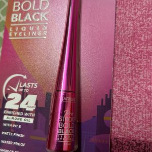 Jaquline USA Bold Black Liquid Eyeliner