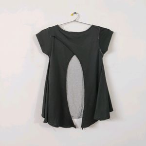 black cape top (girl's)