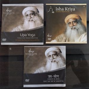 Isha foundation - Yoga  DVDs (Om Bracelet freebie)