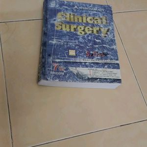 A Manual On Clinical Surgery By S Das