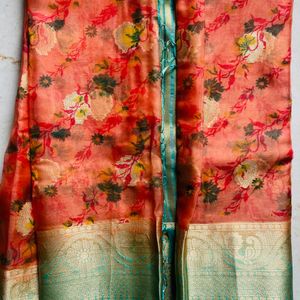 Unused Organza Saree