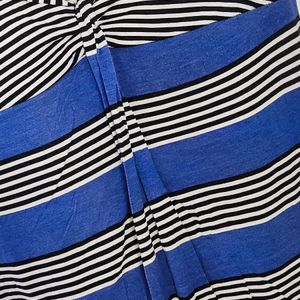 Blue Strips Women Tee