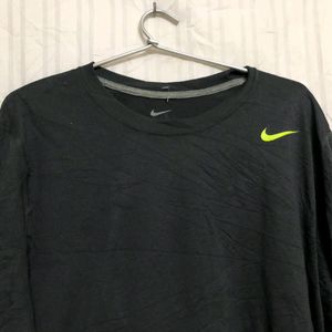 Nike Charcoal Long Sleeve T Shirt