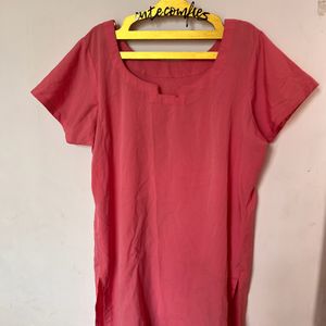 Stitched Pink Kurta