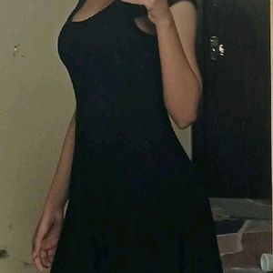 Black Elegant Mini Dress