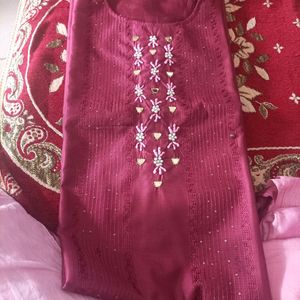 Readymade Kurti Pant & Dupatta Set