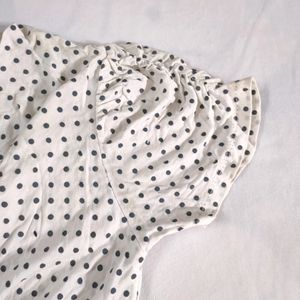 Polka Dot Women's Top