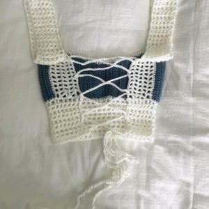 Crochet Top And Skirt