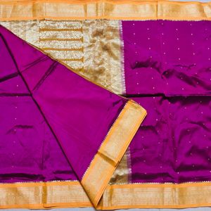 jari saree with blouse