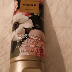 Bath And Body Works rose Moisturiser