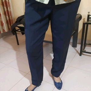 Imported Formal High Rise Polyester Pant